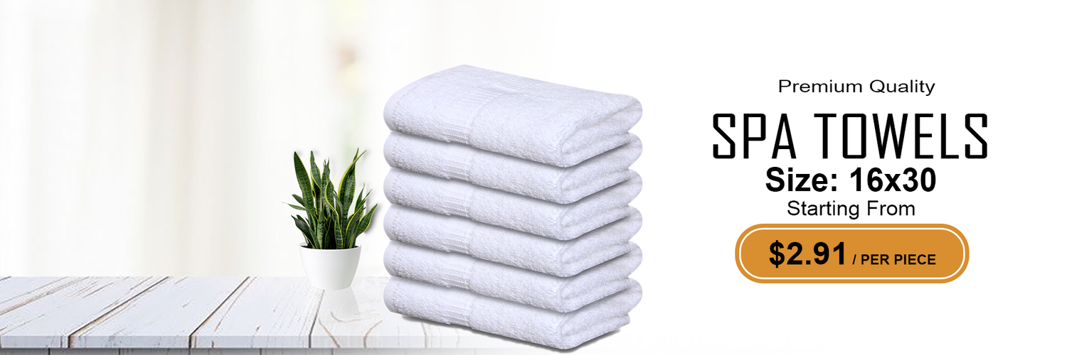 Gold Textiles Spa Towels