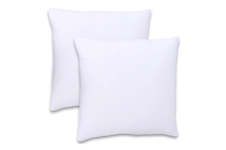 Poly-Fil Basic Decorative Pillow Insert, 18 x 18- Pack of 2