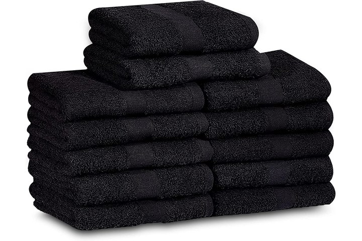 10 Dozen Cotton Bleach Proof Salon Hand Towels 16x27 inches