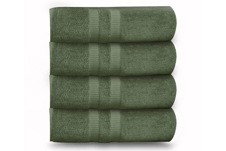 GOLD TEXTILES 24 Pack Premium Ringspun Cotton Bath Sheets ( 30x60 Inch) Luxury Bath Towel
